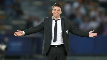 Marcelo Gallardo cumplió 8 años como entrenador de River Plate.