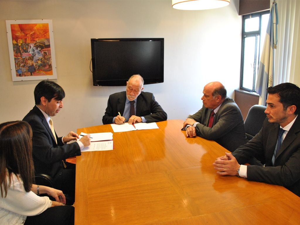 Firma de convenio