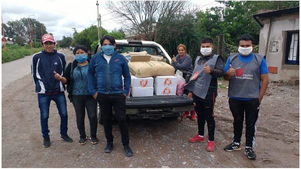 el banco de alimentos necesita fletes para seguir repartiendo las donaciones