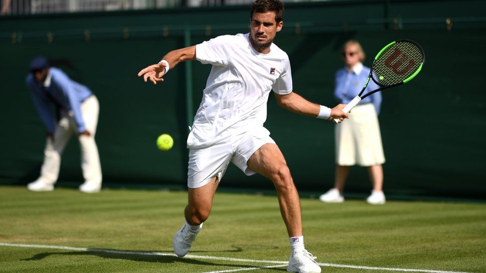 Triunfazo de Guido Pella en Wimbledon para seguir en carrera