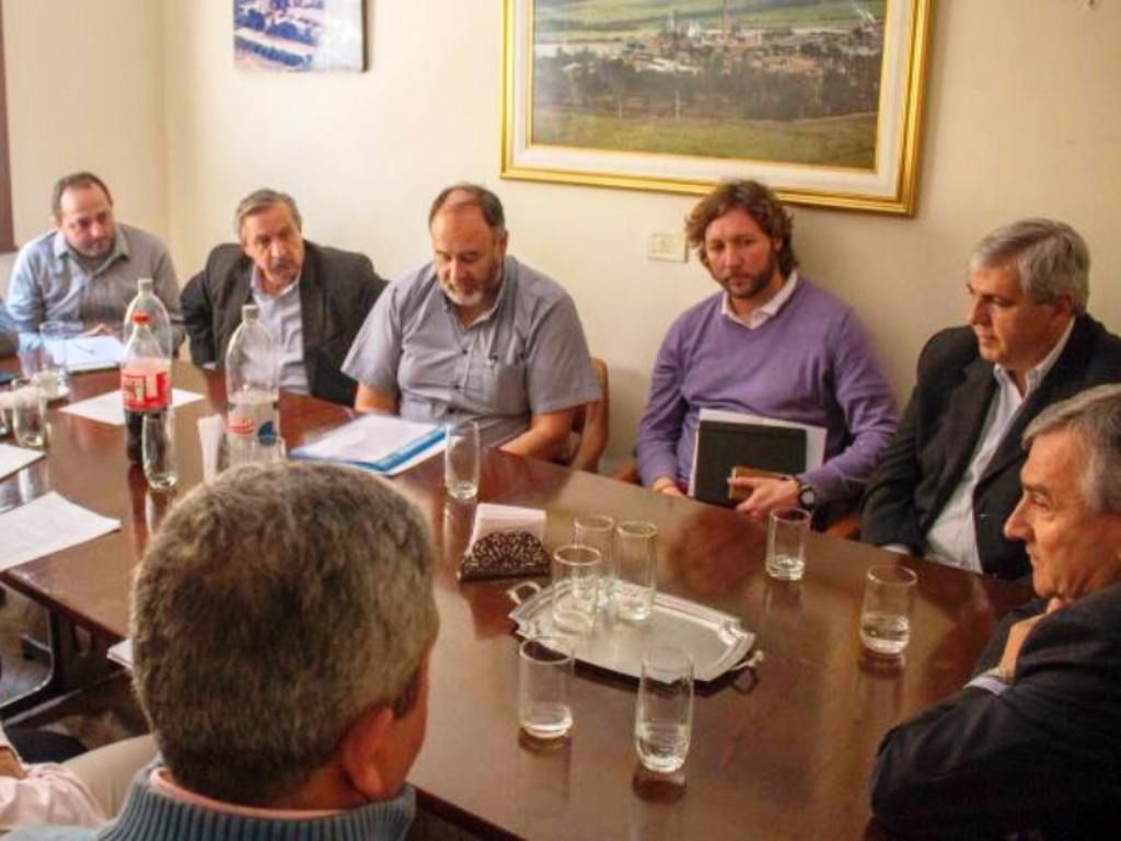 Reunión con sector empresario y minero