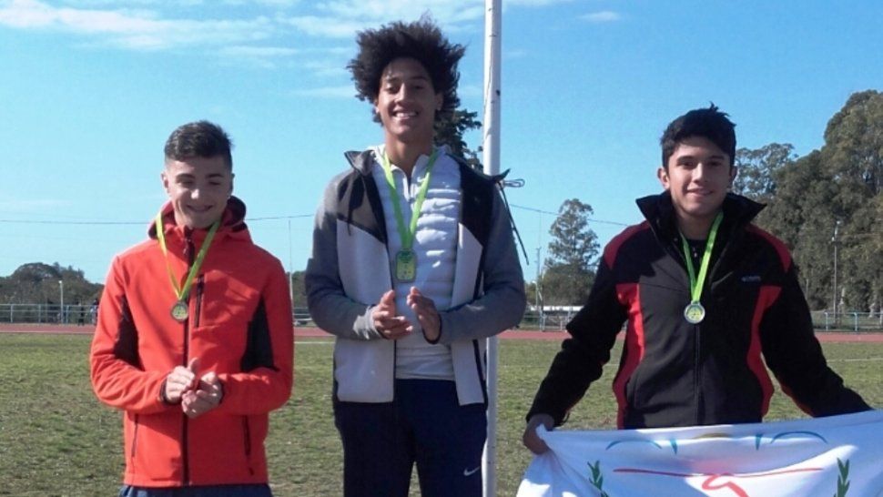 Atletismo: medalla de plata para Matías Vaccaro y bronce para Luciana Rivas
