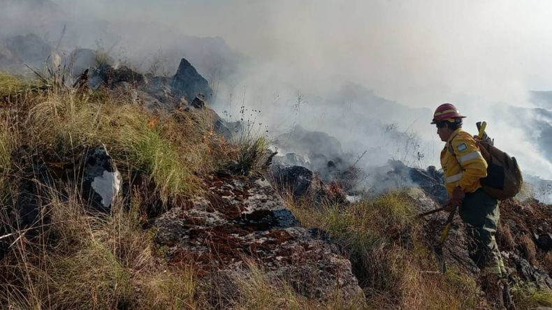 Incendio en Lozano