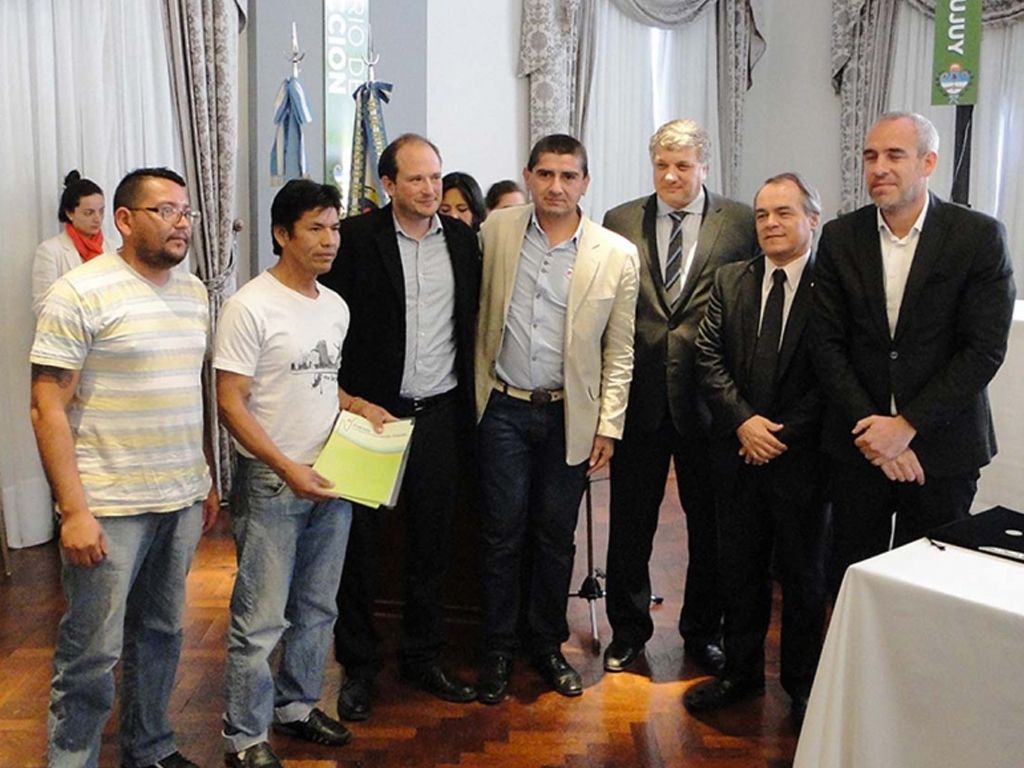 Romarovsky y representantes nacionales