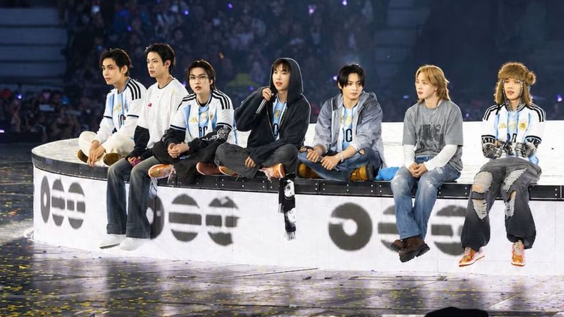 BTS en La Plata.