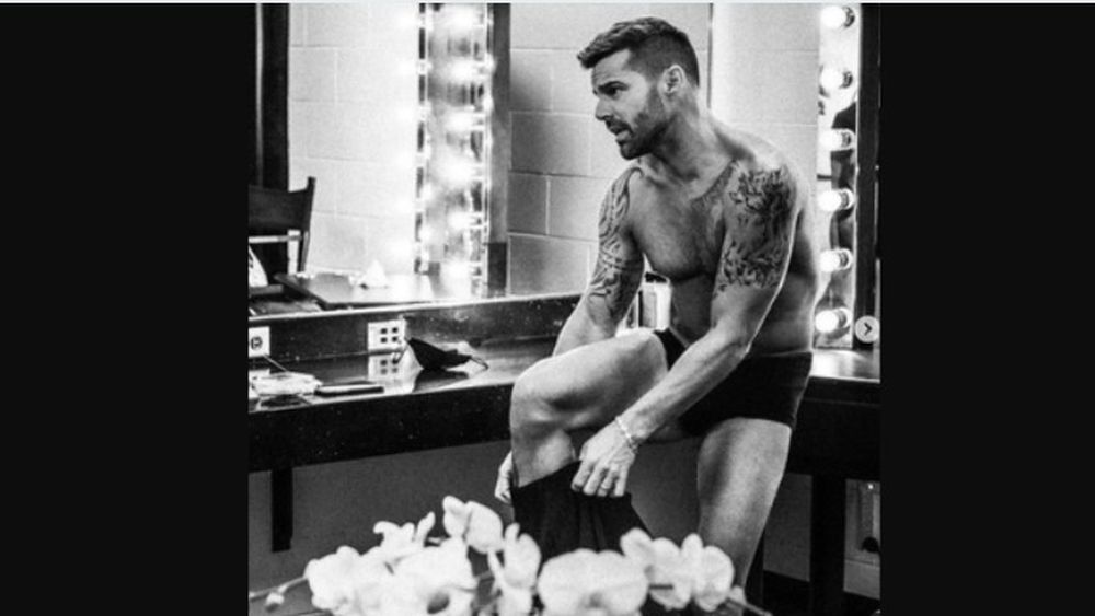 Ricky Martin en la previa de los Latin Grammy