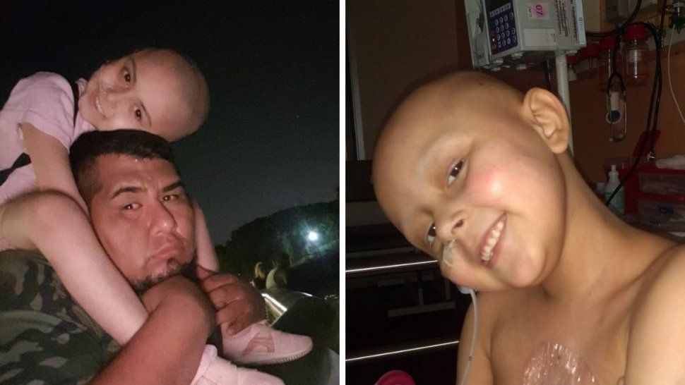 Pese a su enfermedad, la pequeña le pone mucha voluntad para recuperarse.&nbsp;