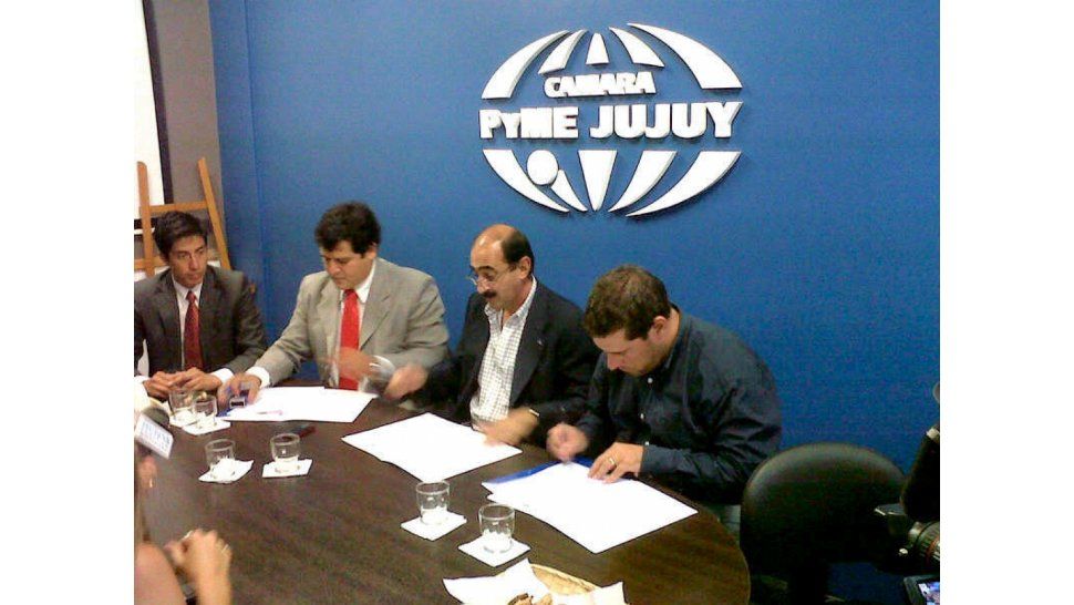 Firma de convenio