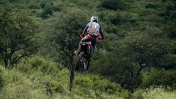 El campeón latinoamericano de enduro superó una fractura y subió al podio en Jujuy