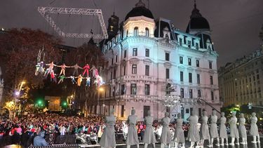 Celebración en CABA de 40 años de democracia