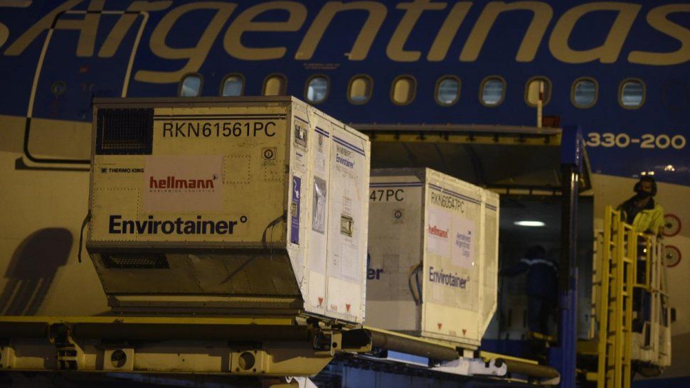 Llegaron nuevas dosis contra el coronavirus a Argentina&nbsp;