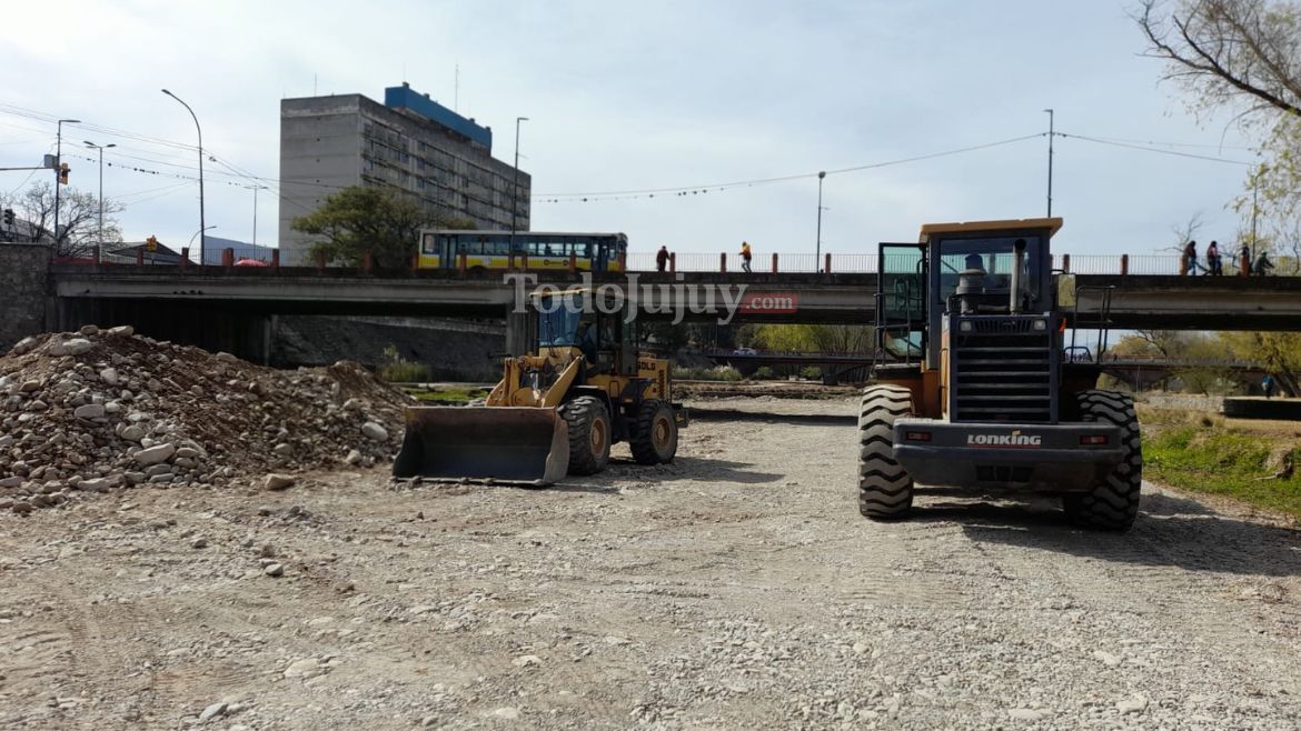 Obras donde se hará la marcha evocativa y quema