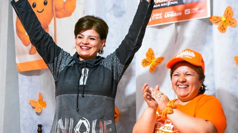 María Inés Zigarán, candidata a diputada nacional en primer término por el Frente Jujuy Crece de Provincias Unidas
