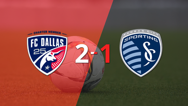 Con un gol agónico, FC Dallas consiguió una victoria por 2 a 1 ante Sporting Kansas City