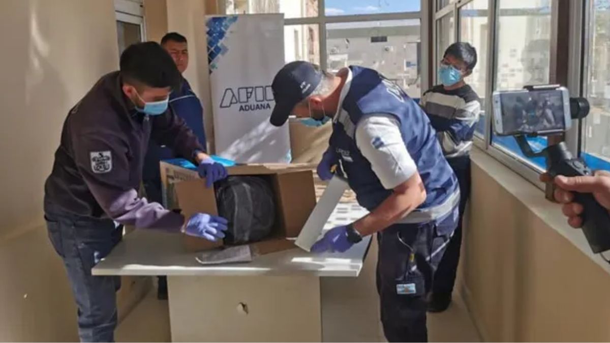Encontraron 81,5 kilos de cocaína dentro de parlantes en La Quiaca y Jujuy.