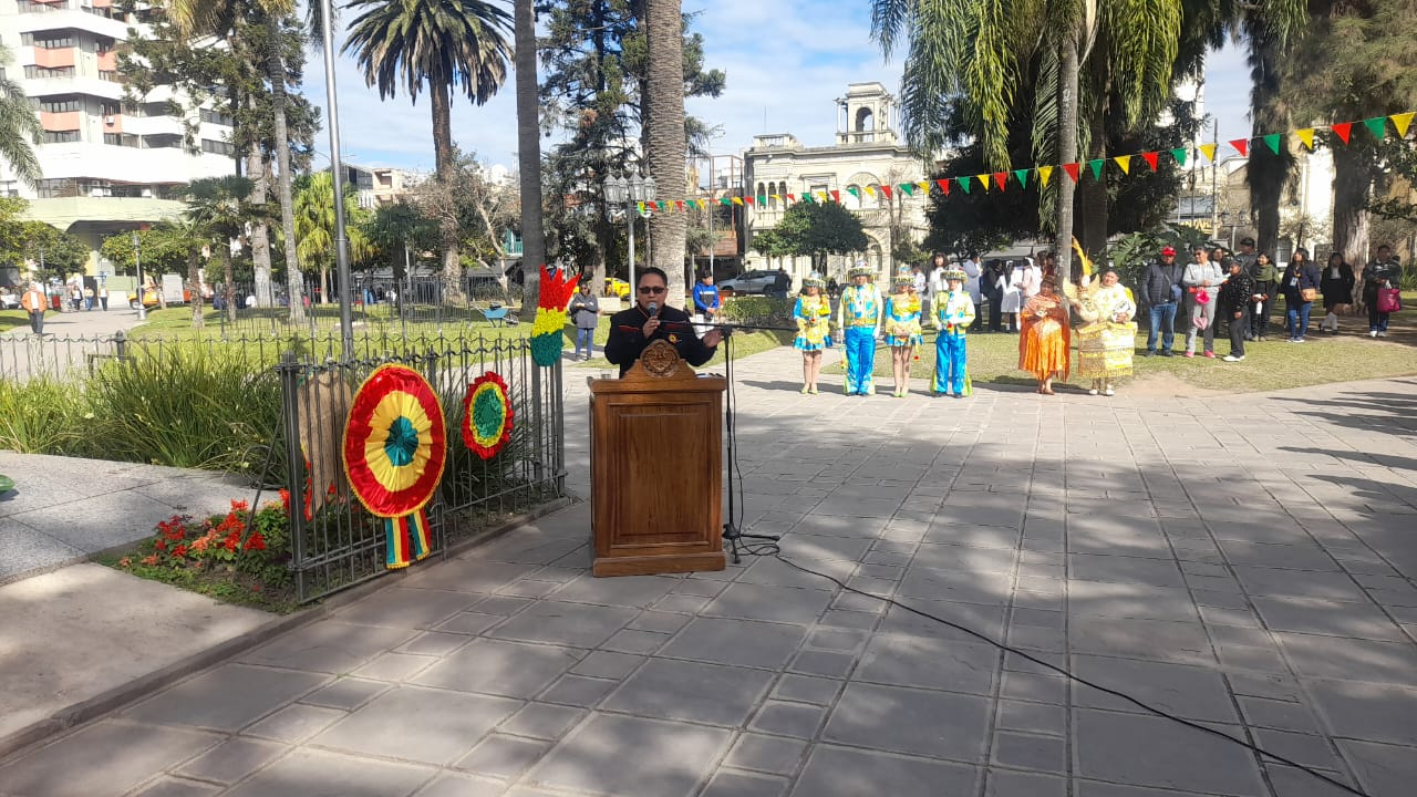 Aniversario independencia de Bolivia.