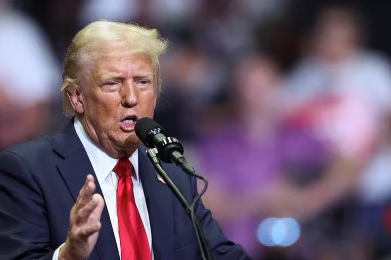 Donald Trump retomó la campaña. (Foto: AFP)