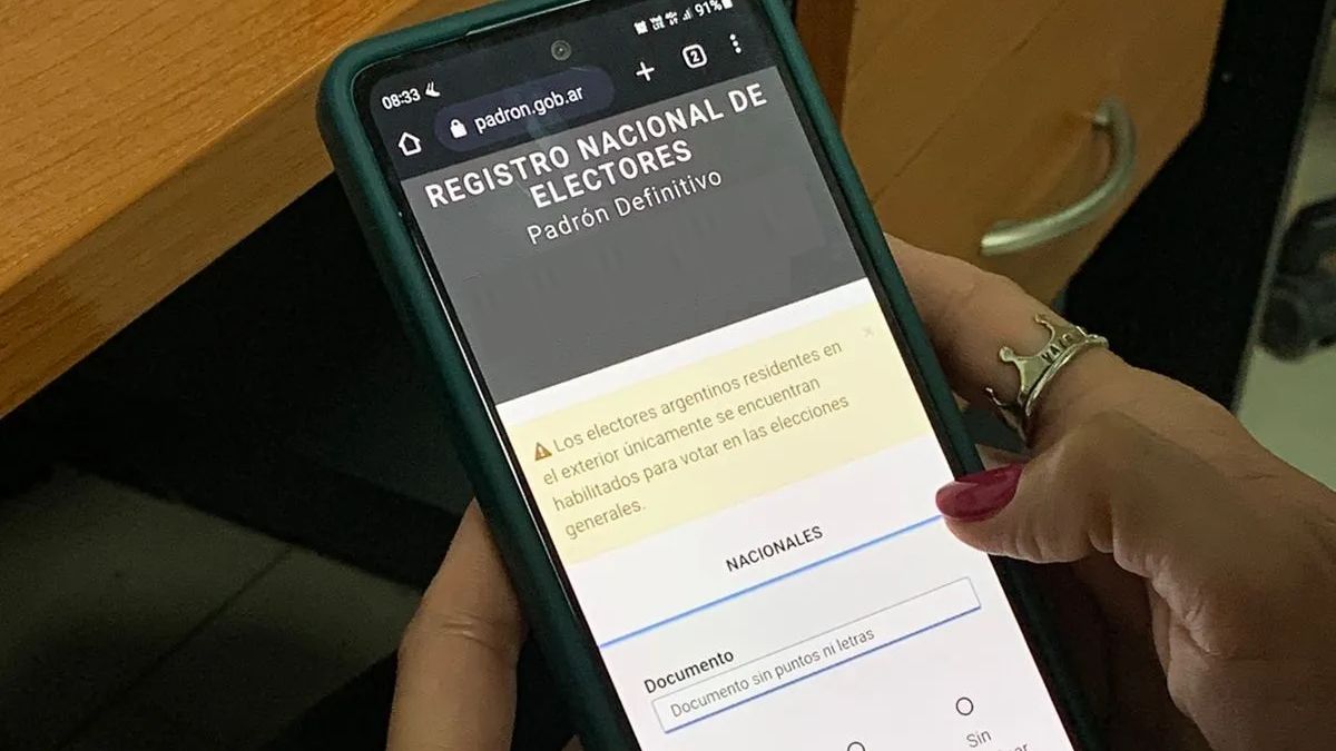 Padrón definitivo para las Elecciones 2025 en Jujuy (Foto ilustrativa)