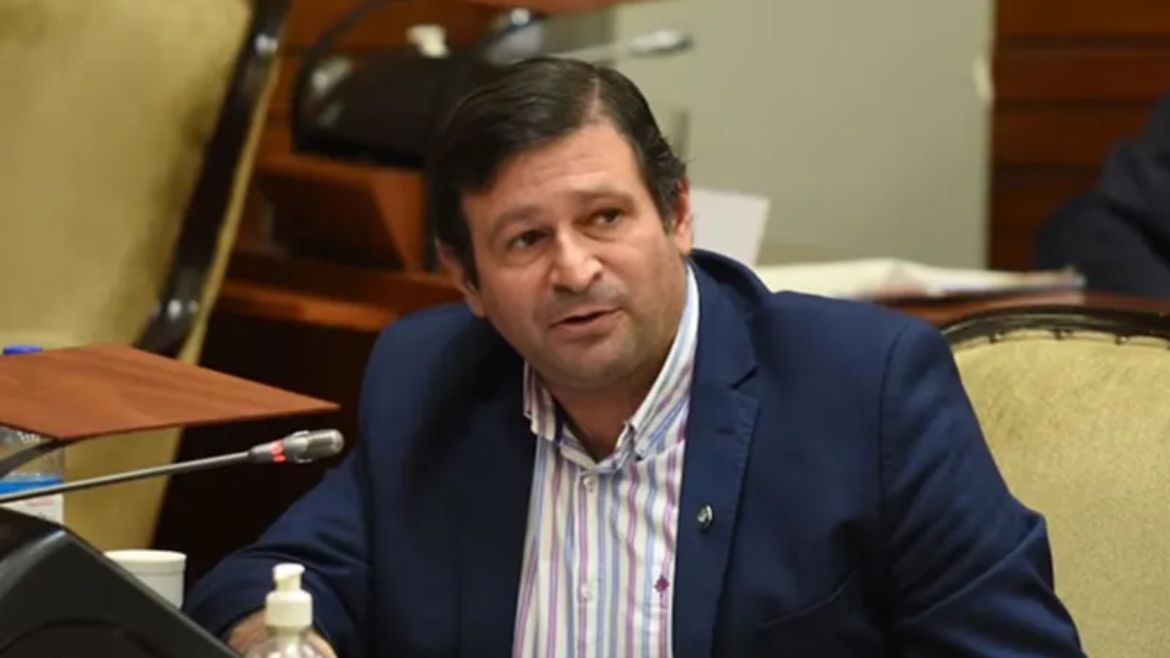 Santiago Jubert, presidente del bloque oficialista.&nbsp;