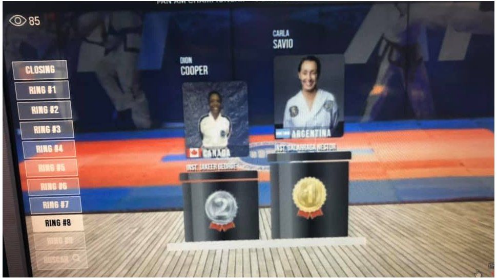 La jujeña Carla Savio es la nueva campeona del Panamericano virtual de forma
