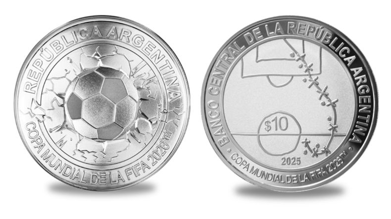 Nueva moneda argentina.