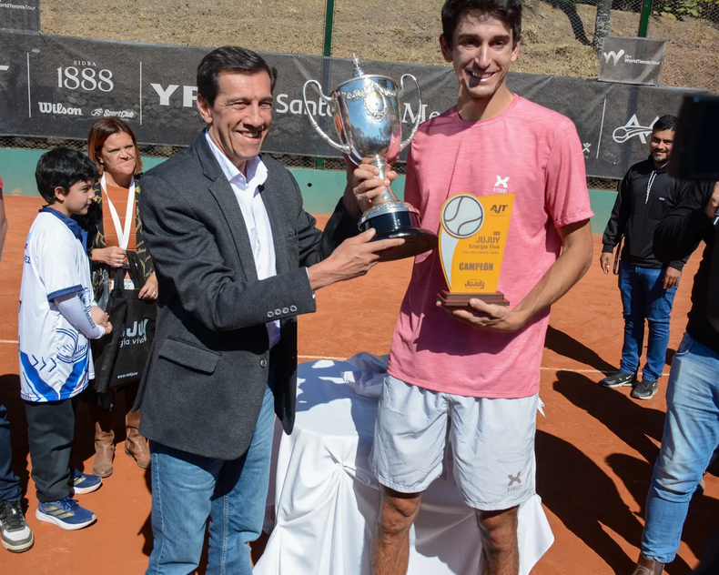 Carlos Sadir: balance exitoso del torneo ATP M15 en Jujuy 