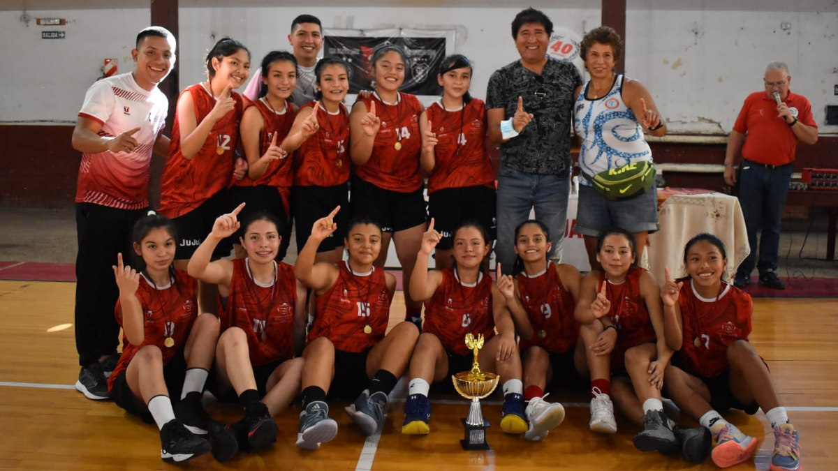 El seleccionado jujeño de básquet femenino U15 se consagró campeón.
