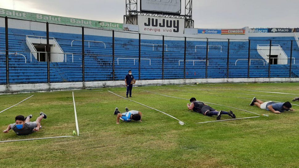 El rugby del Lobo retornó a los entrenamientos