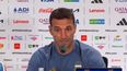 Scaloni analizó el partido ante Siuza
