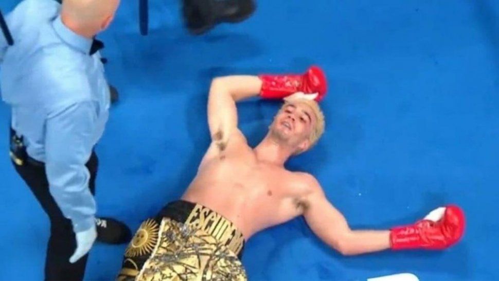 Tremendo nocaut del primer argentino que volvió a pelear después de la pandemia