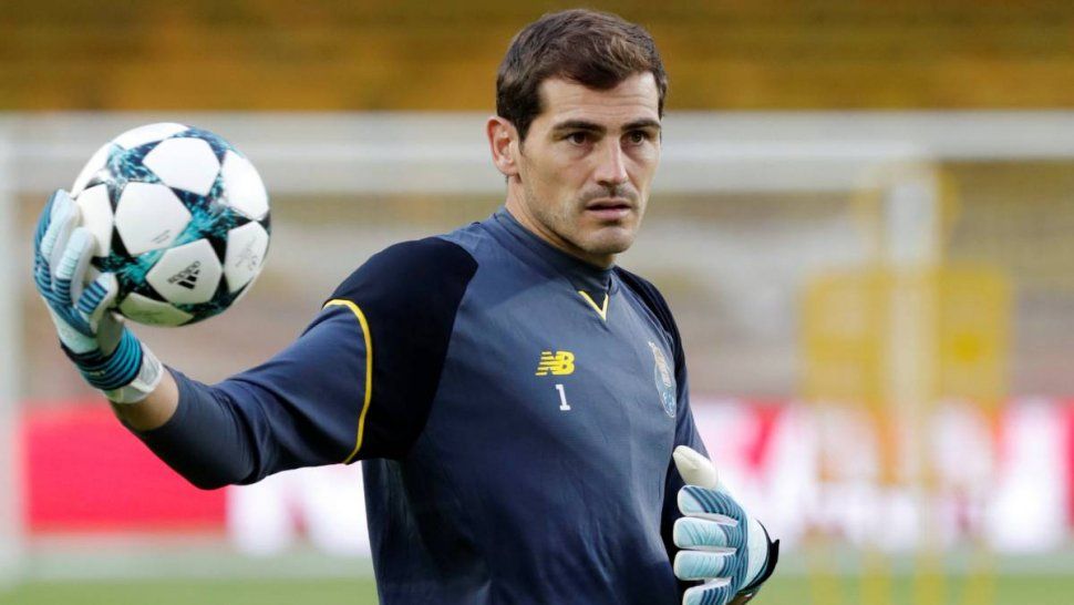 El arquero Iker Casillas sufrió un infarto durante un entrenamiento