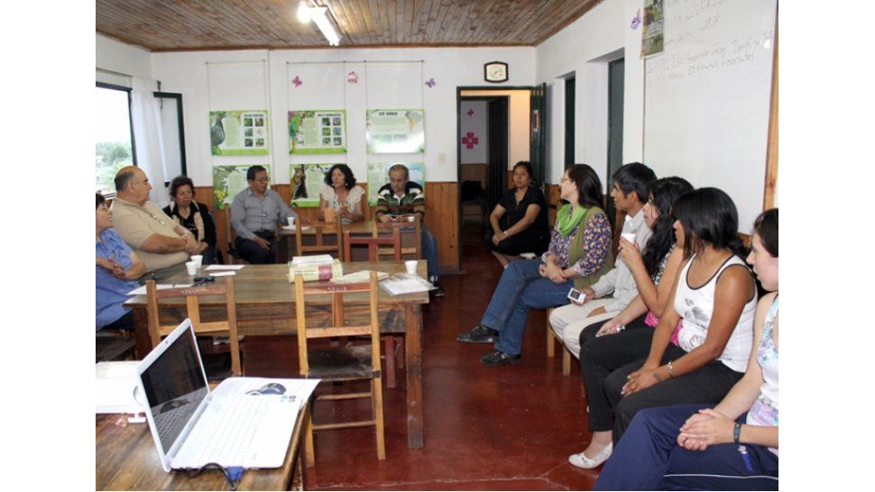 Charla en el Botánico