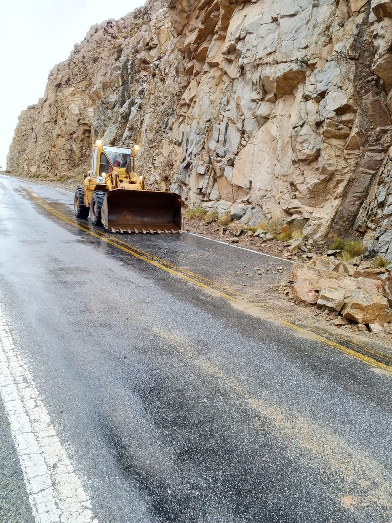 Purmamarca: habilitaron la Ruta 52 tras tareas de mantenimiento