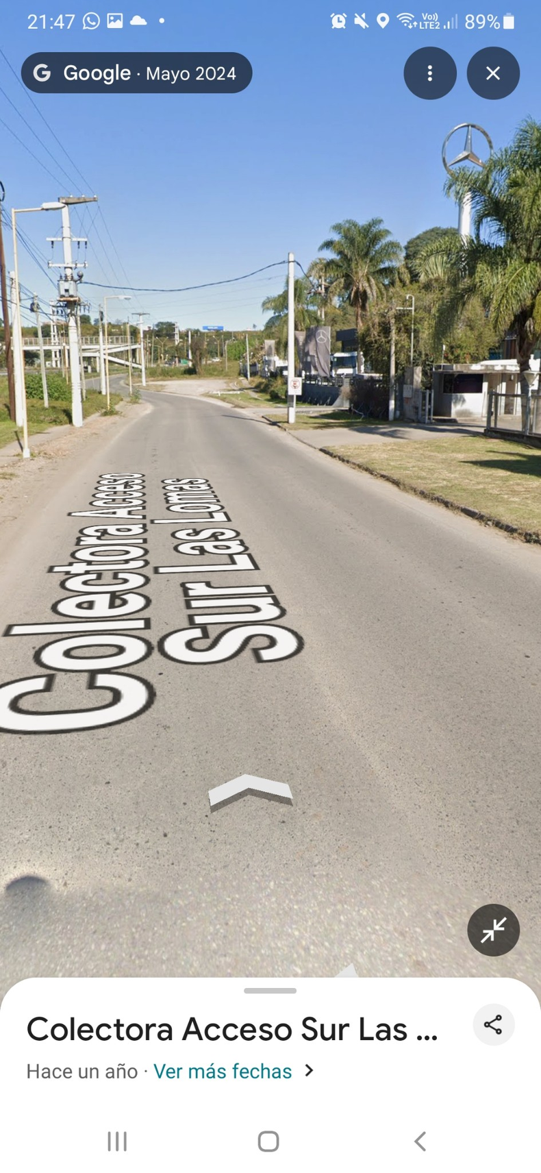 Una joven denunció un intento de robo en la colectora de Ruta 9 y relató el hecho en redes sociales Una joven denunció un intento de robo en la colectora de Ruta 9 y relató el hecho en redes sociales