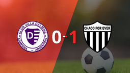Villa Dálmine cayó en casa frente a Chaco For Ever 1-0