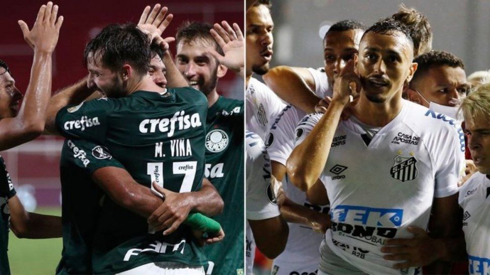 &nbsp;Palmeiras y Santos definen al campeón de la Libertadores&nbsp;