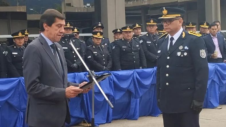 Joaquín Carrillo asumió como nuevo jefe de la Policía de Jujuy