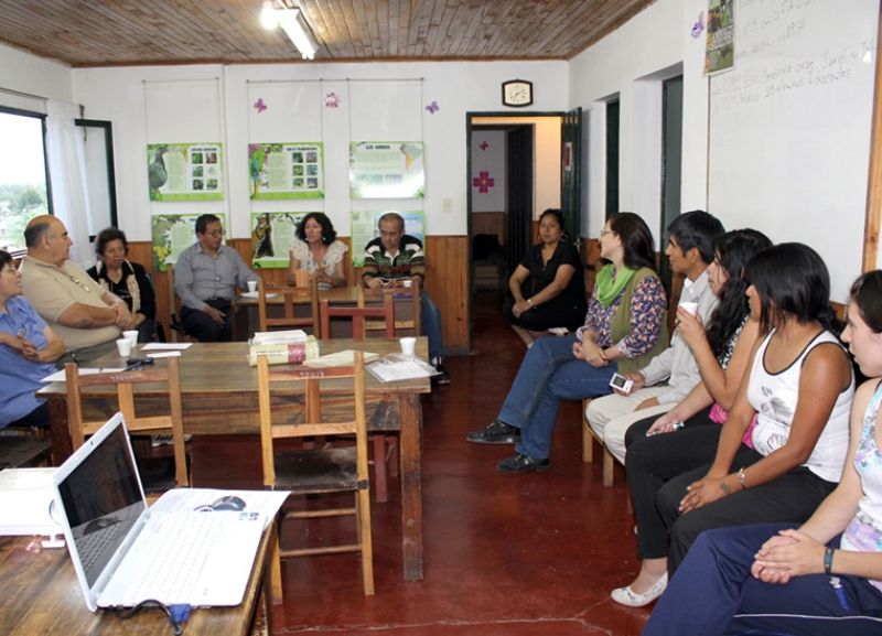 Charla en el Botánico