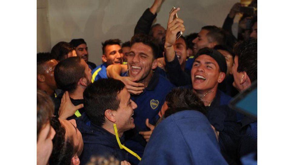 Boca festejó con todo