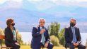 Alberto Fernández en Bariloche. /Foto: Télam Alberto Fernández en Bariloche. /Foto: Télam