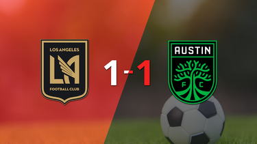 Austin FC logró sacar el empate a 1 gol en casa de Los Angeles FC