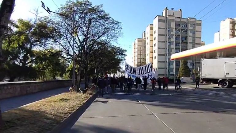 Marcha del SEOM por San Salvador de Jujuy Marcha del SEOM por San Salvador de Jujuy