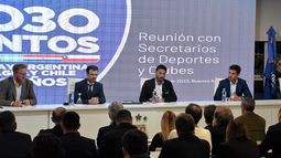 En el predio de AFA hubo una reunión con secretarios de deportes de las provincias para iniciar el proceso de postulación de sedes del Mundial 2030.