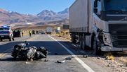 Fatalaccidente cerca de Paso de Jama (Foto generada con IA) Fatalaccidente cerca de Paso de Jama (Foto generada con IA)