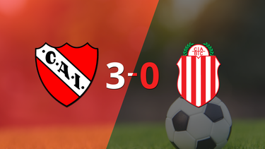 Independiente le pasó por encima 3-0 a Barracas Central