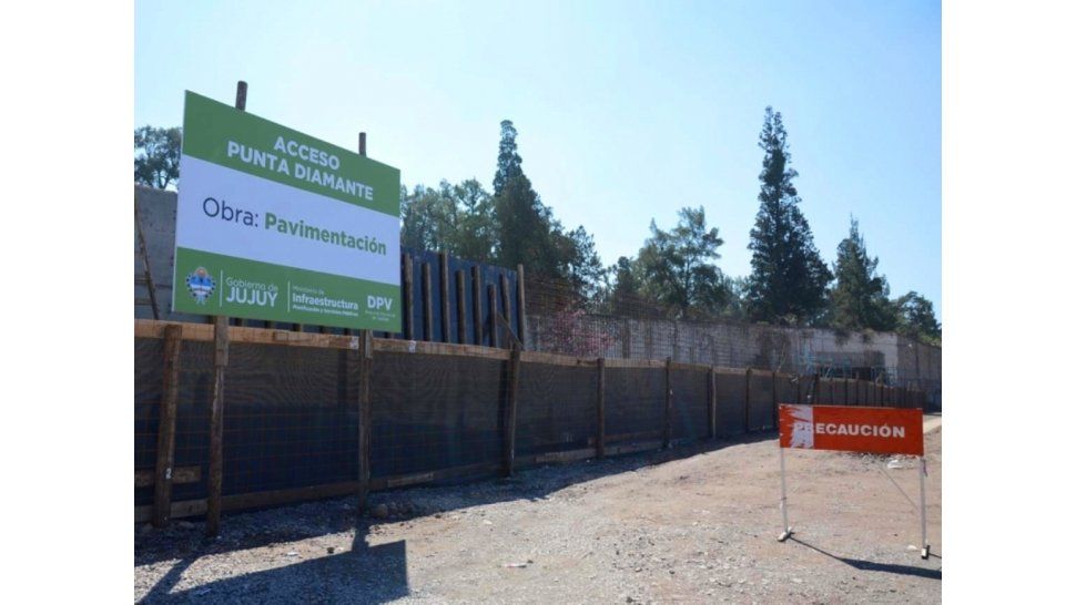 Obras de pavimentación