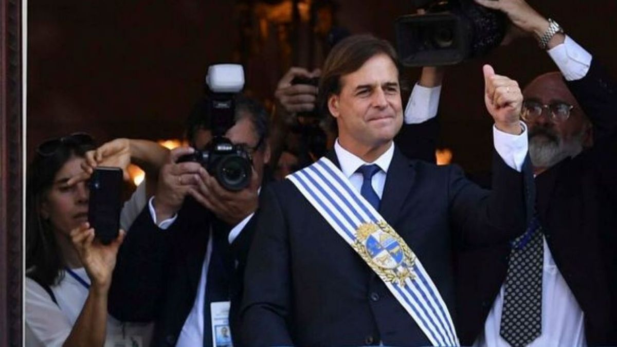 Lacalle Pou asumió la presidencia de Uruguay