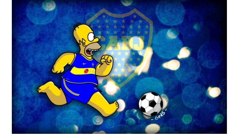 Los Simpson son de Boca