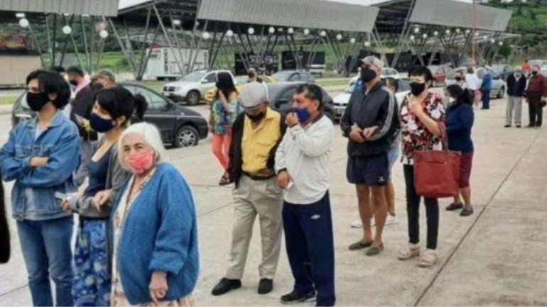 Continúa la vacunación a adultos mayores en Jujuy.