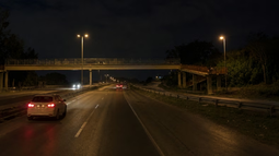 Volcaron y abandonaron el auto tras chocar en la Ruta Nacional 66 - imagen ilustrativa&nbsp;